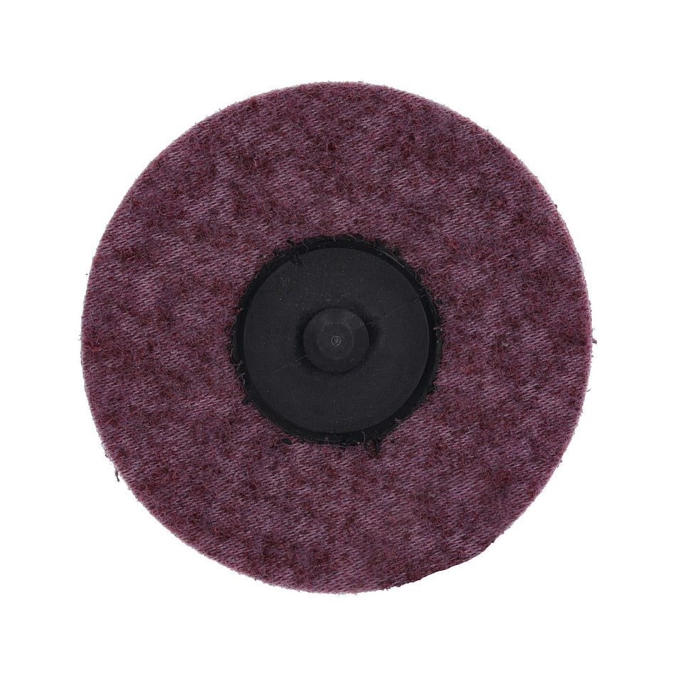 Norton 3 in Bear-Tex Rapid Prep Non-Woven Quick-Change Disc Aluminum Oxide Medium Grit, 25-Pack