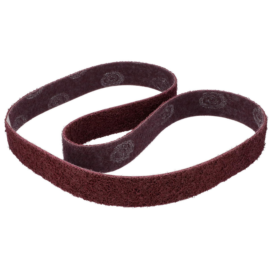 Norton 2 x 72 in Vortex Rapid Prep Non-Woven Narrow Belt Aluminum Oxide Medium Grit, 8-Pack
