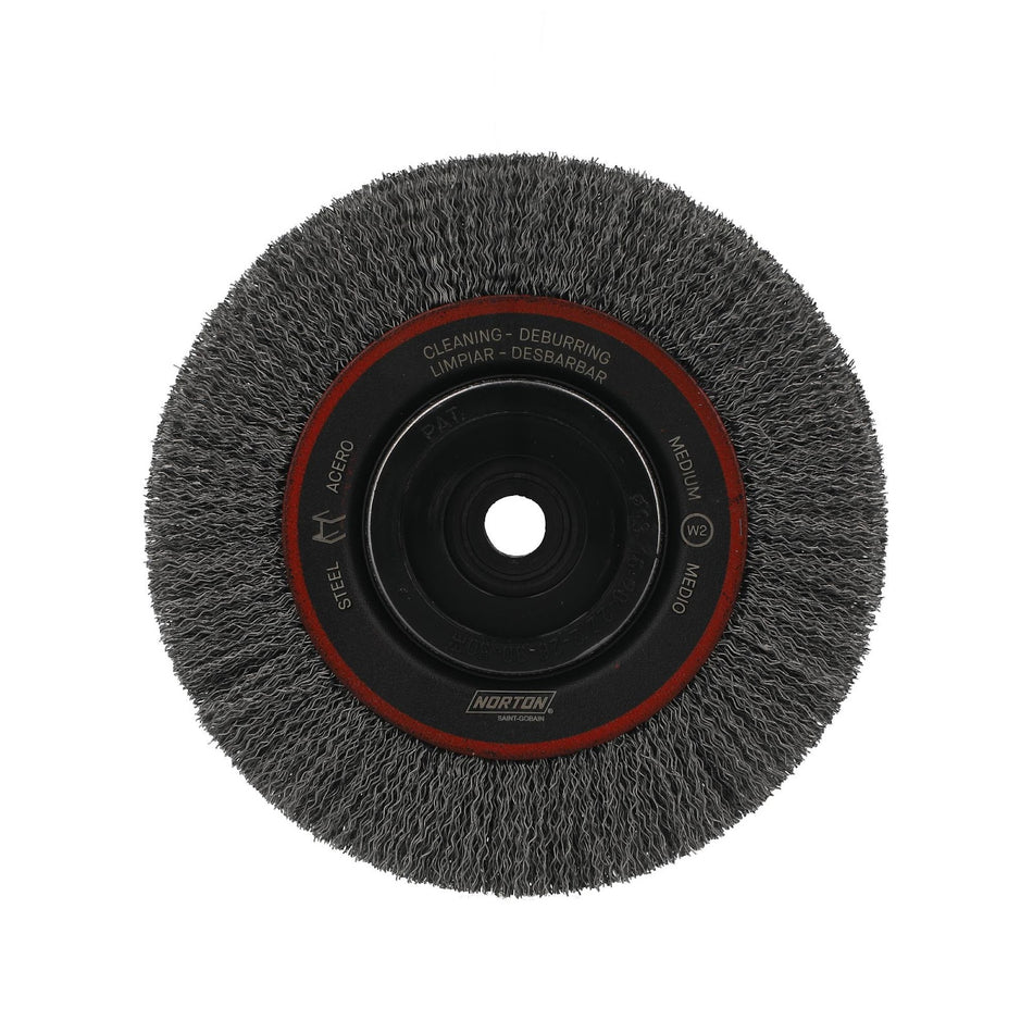 Norton 6 in x 0.014 in x Multi Arbor BlueFire Wheel Brush, 5-Pack