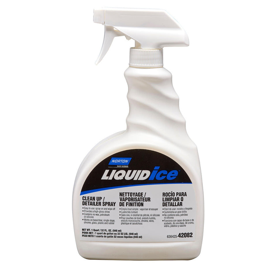 Norton 1 Qt. Spray Bottle Norton Liquid Ice Clean-Up/Detailer Spray, 4-Pack