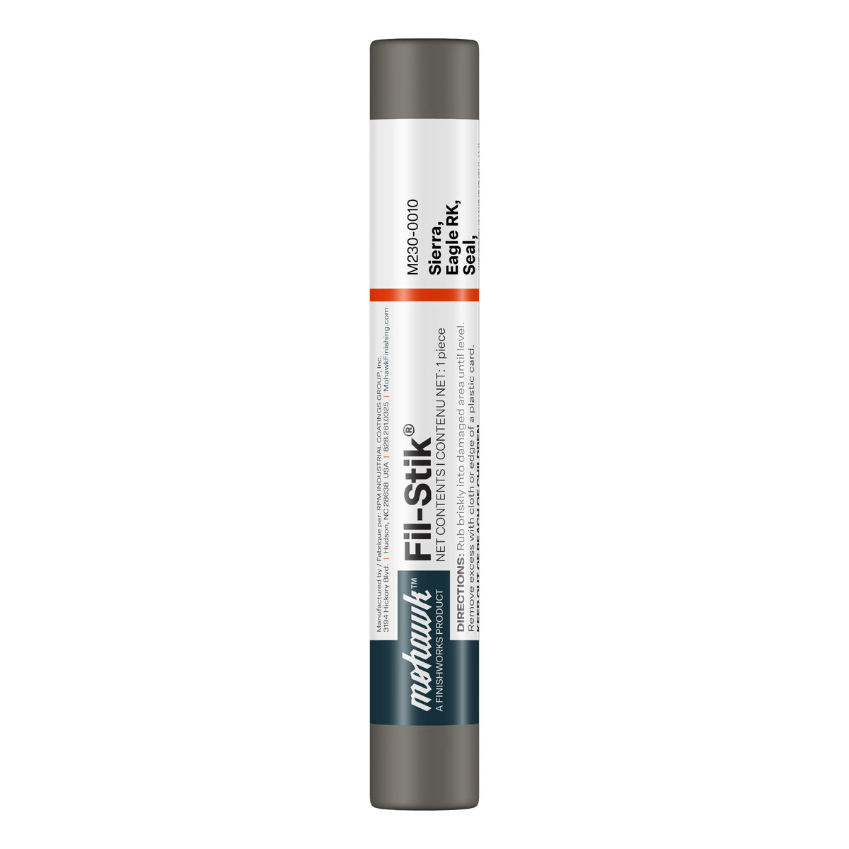 Mohawk Fil-Stik M230-0010 Sierra Eagle RK Seal Sparrow QS RO SWP putty stick