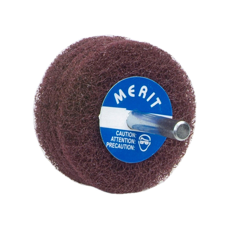 Norton 2 in Deburring & Finishing Non-Woven Stacked Disc Wheel Aluminum Oxide Medium Grit, 10-Pack