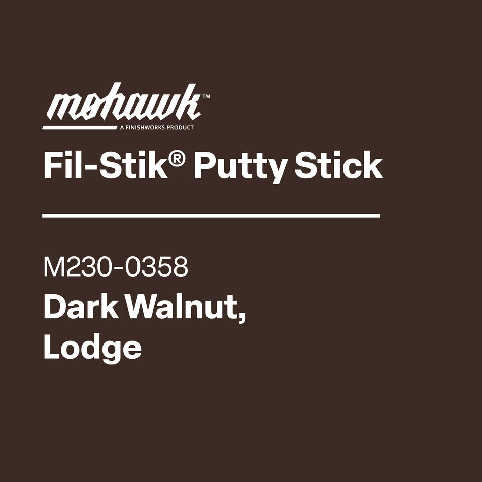 Mohawk Fil-Stik Dark Walnut, Lodge