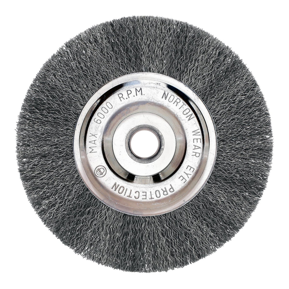 Norton 6 x 0.014 in Shank Mounted Wheel Brush, 5-Pack