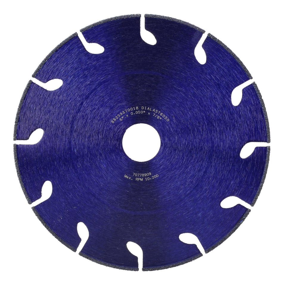 Norton 6 x 0.05 in DiaLast Type 41 Cut-Off Wheel Diamond 24 Grit T