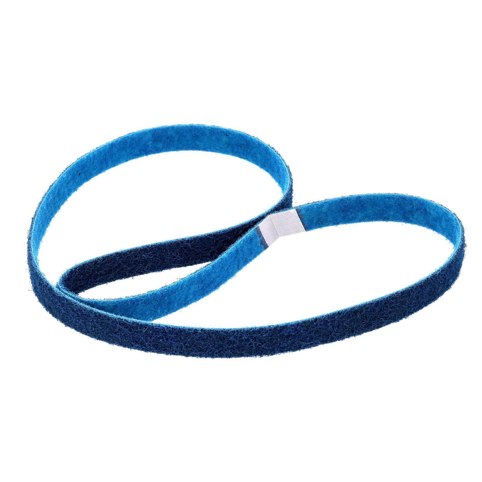 Norton 1 x 60 in Rapid Prep Non-Woven Narrow Belt Aluminum Oxide Very Fine Grit, 12-Pack