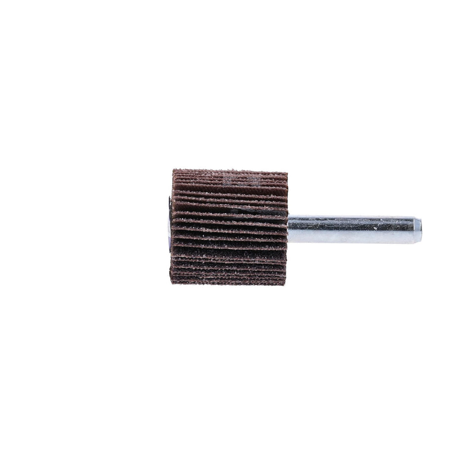 Norton 1 x 1 in High Performance Spindle Flap Wheel P60 Grit ARY03 Aluminum Oxide, 10-Pack