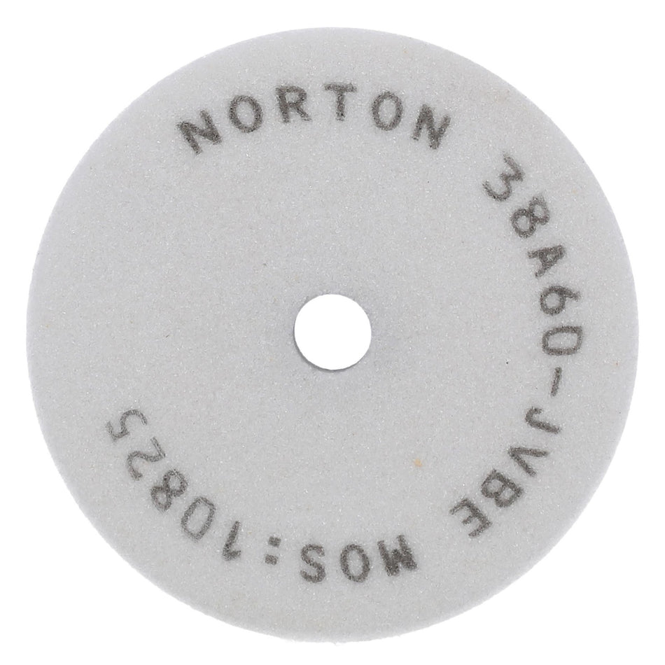 Norton 3 x 1/2 x 3/8 in Type 01 Internal Grinding Wheel 38A 60 J VBE, 10-Pack