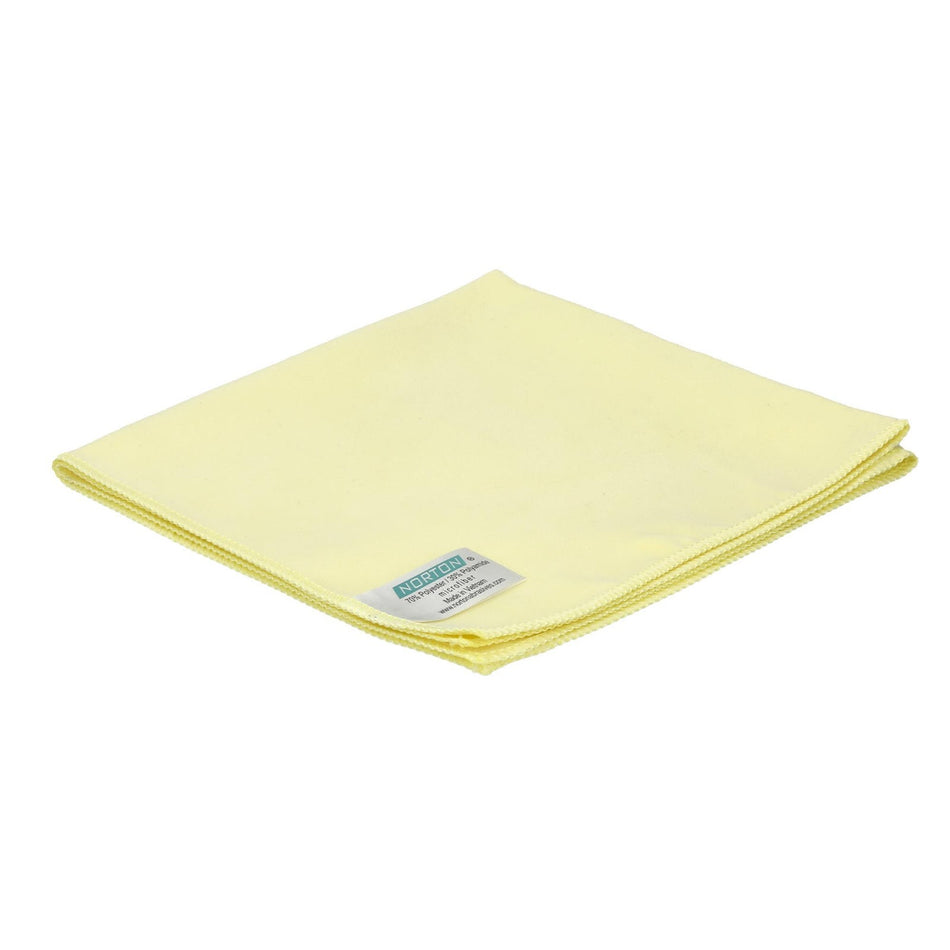 Norton 16 x 16 in Micro-Fiber Cleaning Cloth Yellow, 20-Pack