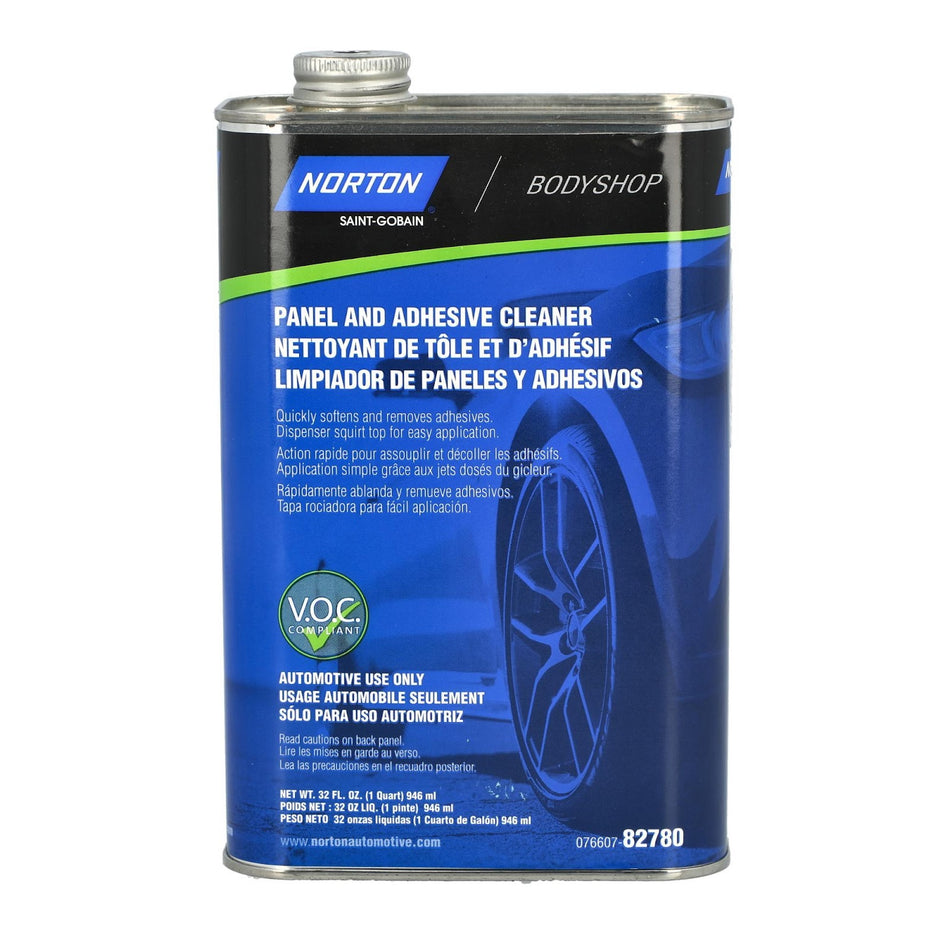 Norton 32 oz. Panel and Adhesive Cleaner Colorless, 12-Pack