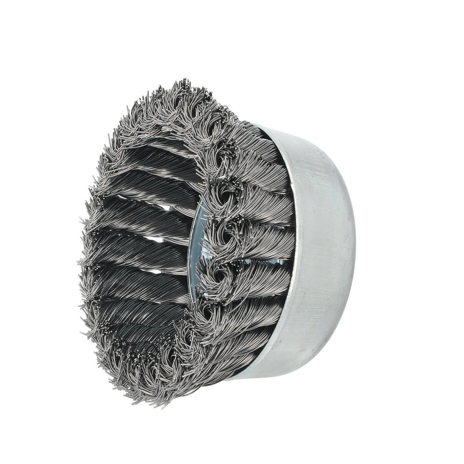 Norton 4 in x 0.02 in x 5/8 in-11 Cup Brush