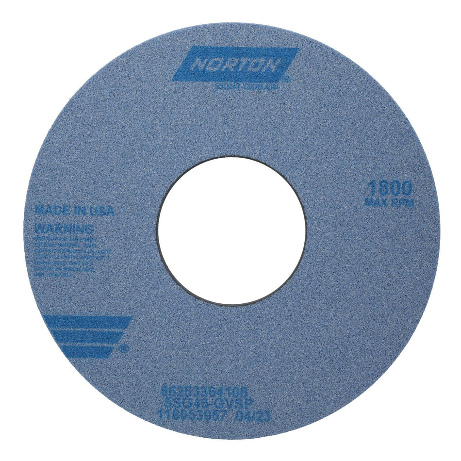 Norton 14 x 1 x 5 in SG Type 01 Toolroom Wheel 5SG 46 G VSP