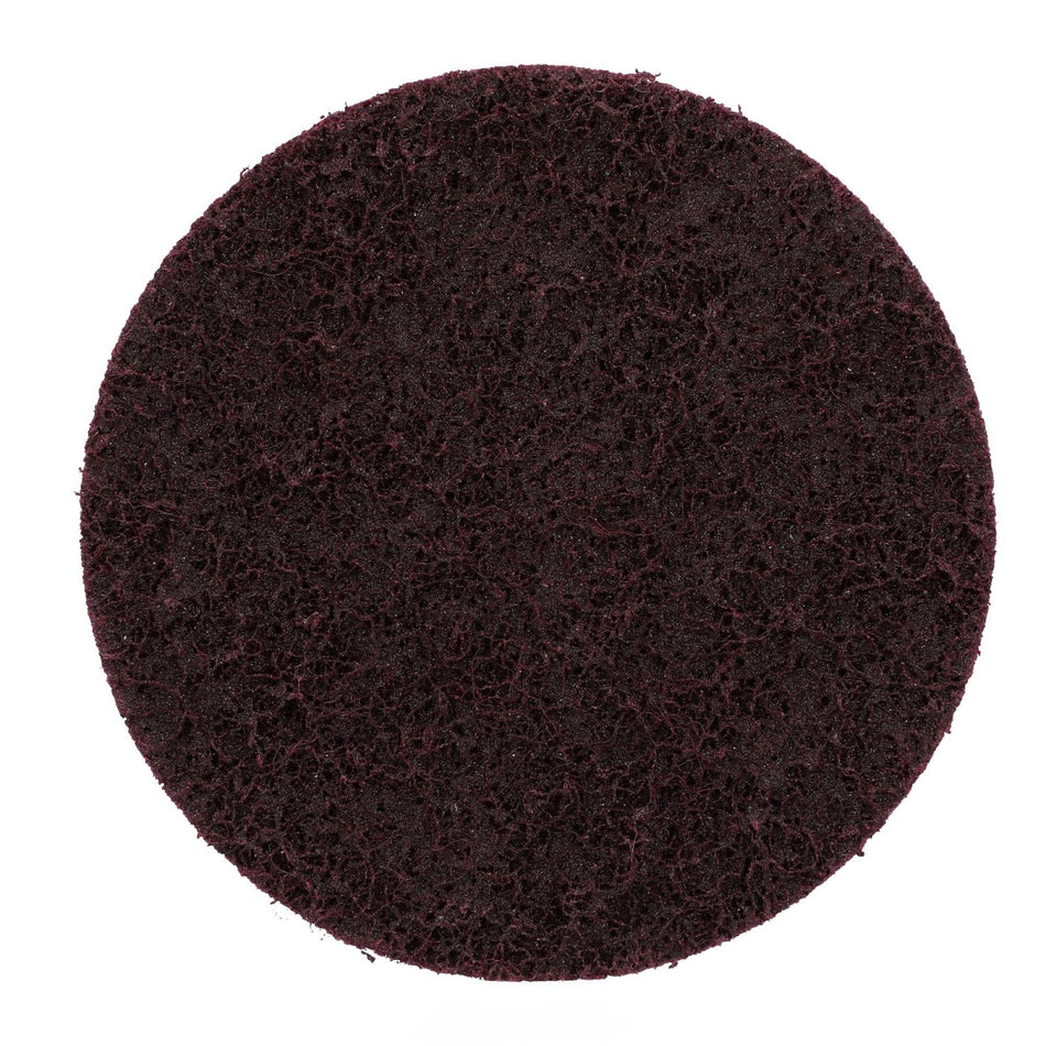 Norton 4 in Bear-Tex Rapid Prep Non-Woven Quick-Change Disc Aluminum Oxide Medium Grit, 25-Pack