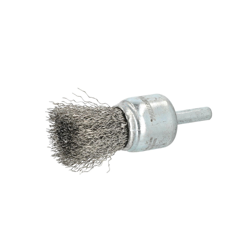 Norton 1 x 0.012 x 1/4 in Shank Mounted End Brush, 10-Pack