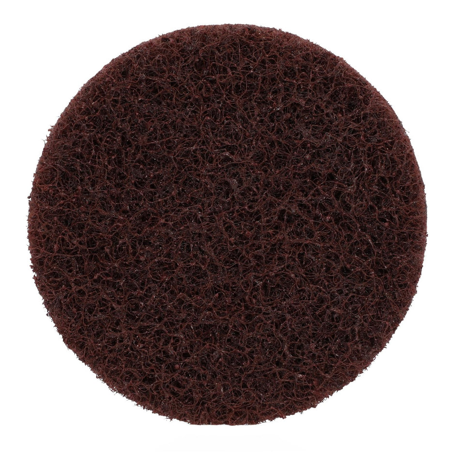 Norton 3 in Non-Woven Quick-Change Disc Aluminum Oxide Medium Grit, 25-Pack