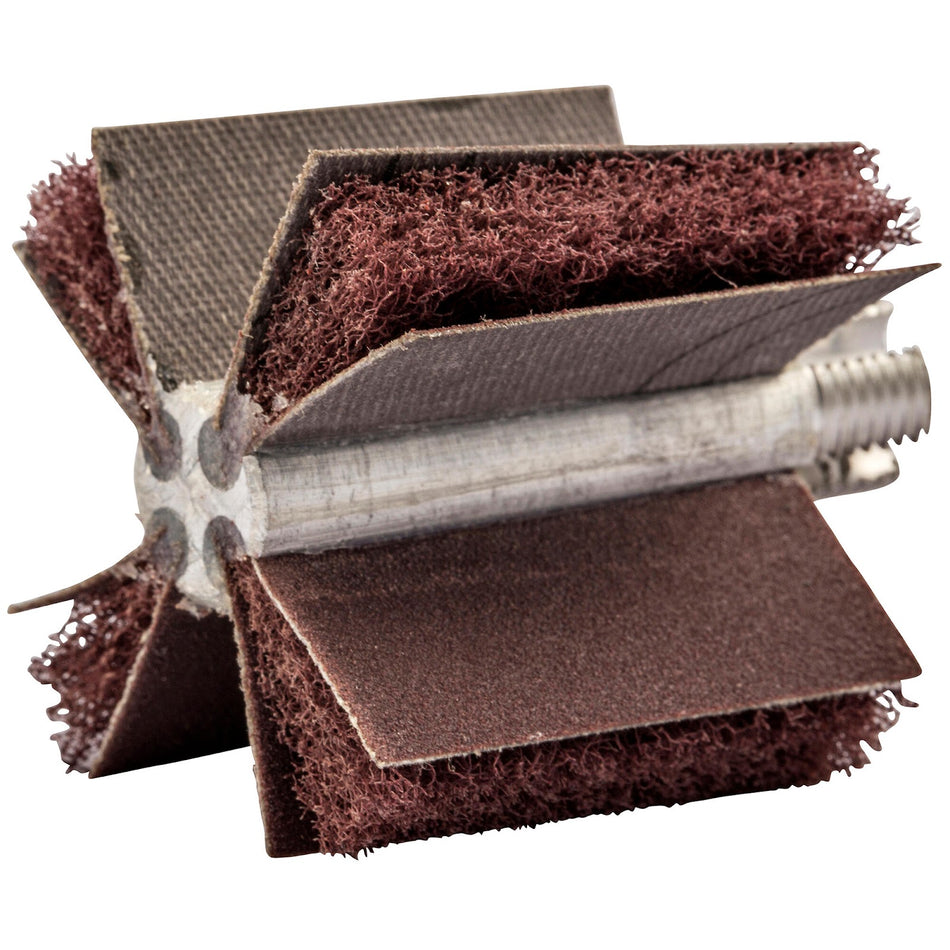 Norton 1-3/4 x 1-1/2 in Non-Woven Interleaf Bore Polisher Aluminum Oxide Fine Grit, 10-Pack