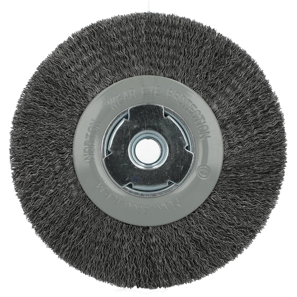 Norton 7 x 0.014 x 5/8 x 1-9/16 x 3/4 In. Carbon Steel Crimped Wire Wheel Brush