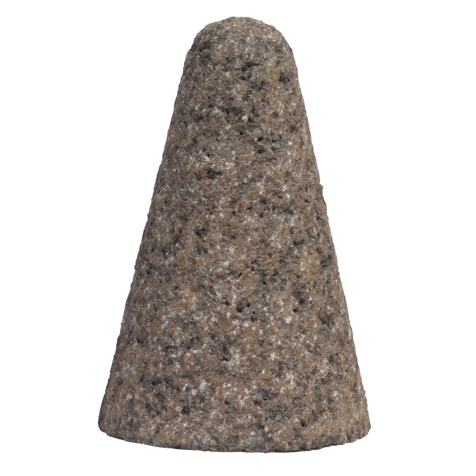 Norton 3 x 2 in BlueFire Type 17 Portable Snagging Cone 20 Grit, 10-Pack