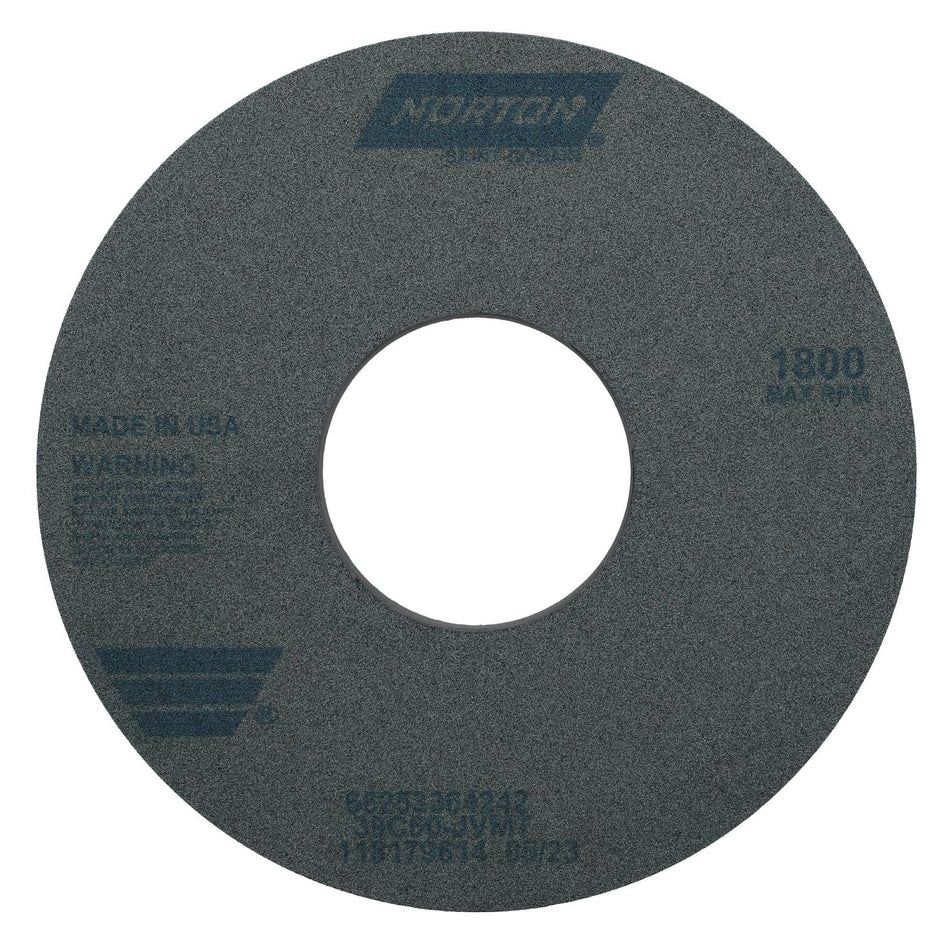 Norton 14 x 1-1/2 x 5 in Type 01 Toolroom Wheel 39C 60 K VMT