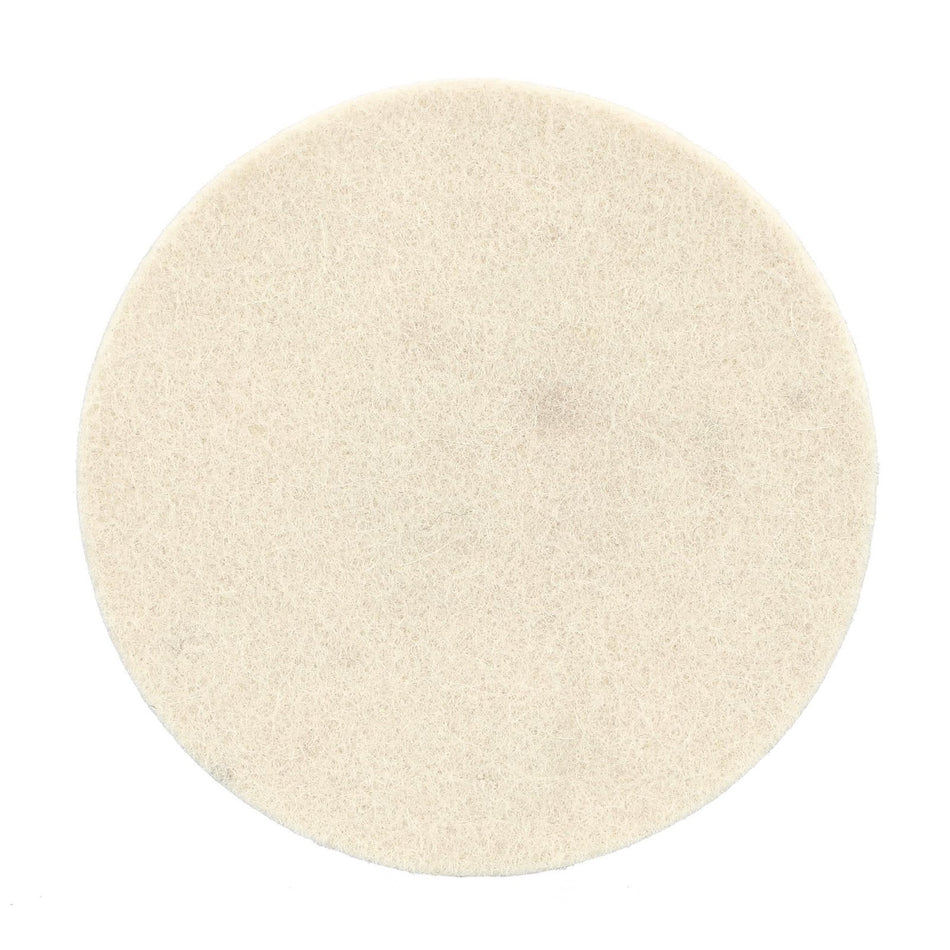 Norton 3 In. Non-Woven Quick-Change Buffing Disc TR (Type III) Non-Abrasive No Grade, 50-Pack