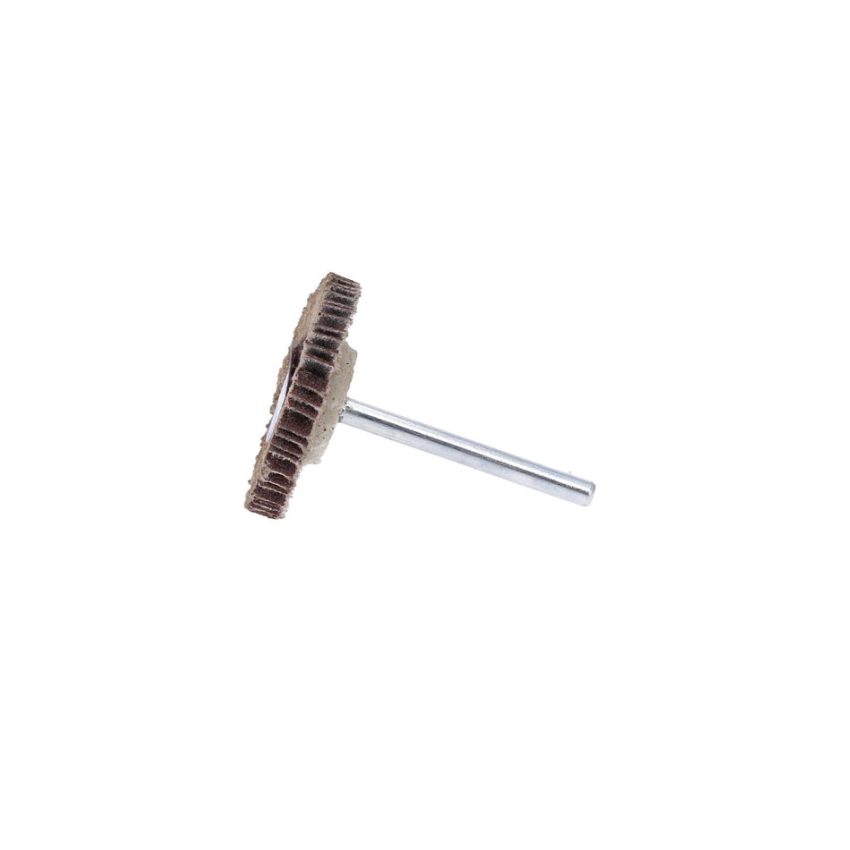 Norton 1-3/16 x 1/8 in Merit Spindle Flap Wheel P120 Grit R369 Aluminum Oxide, 10-Pack