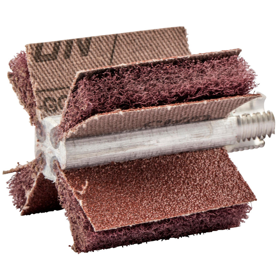 Norton 1-3/4 x 1-1/2 in Non-Woven Interleaf Bore Polisher Aluminum Oxide Coarse Grit, 10-Pack
