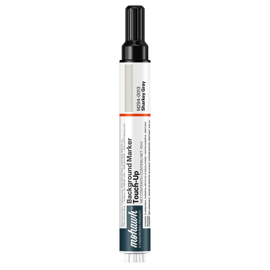 Mohawk Sharkey Gray background marker touch-up pen for wood finish repair