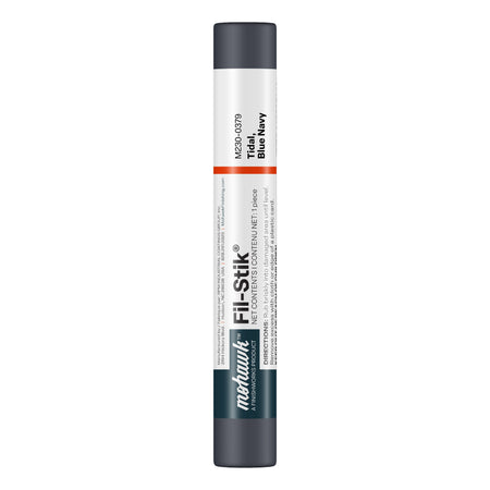 Mohawk Tidal Blue Navy Fil-Stik wax putty stick for wood repair
