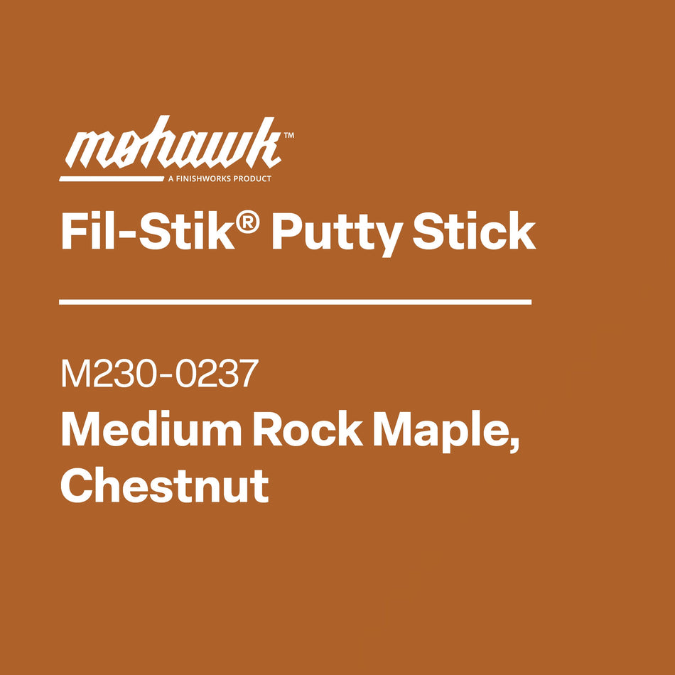 Mohawk Fil-Stik Medium Rock Maple, Chestnut