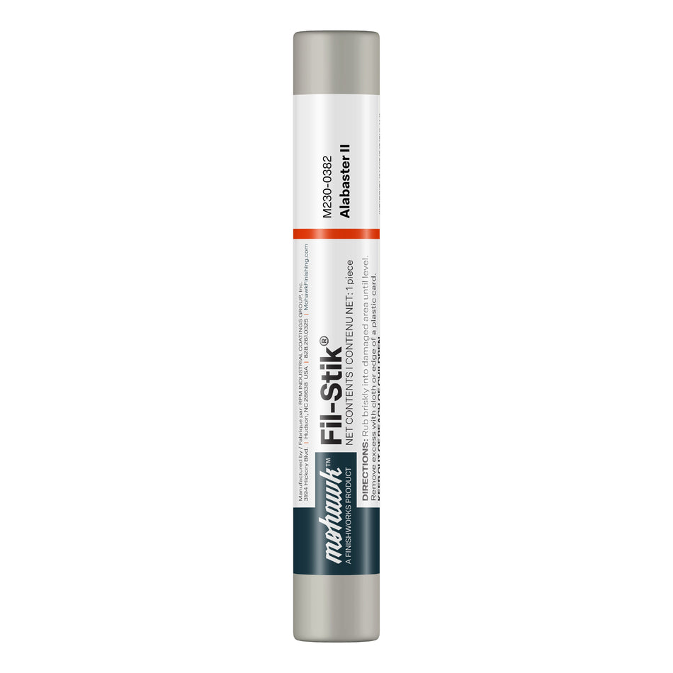 Mohawk Alabaster II Fil-Stik wax putty stick for wood repair