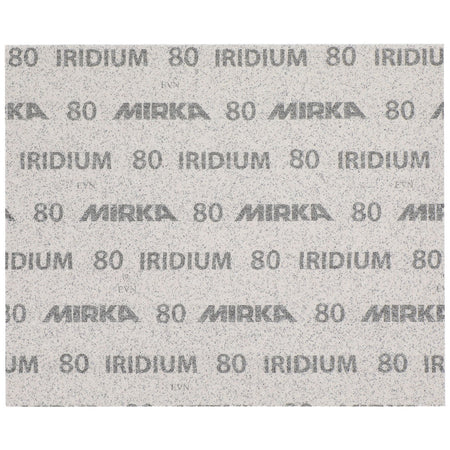 Mirka IRIDIUM HS 9 in x11 in Plain 80, 6 Sheets/Pkg