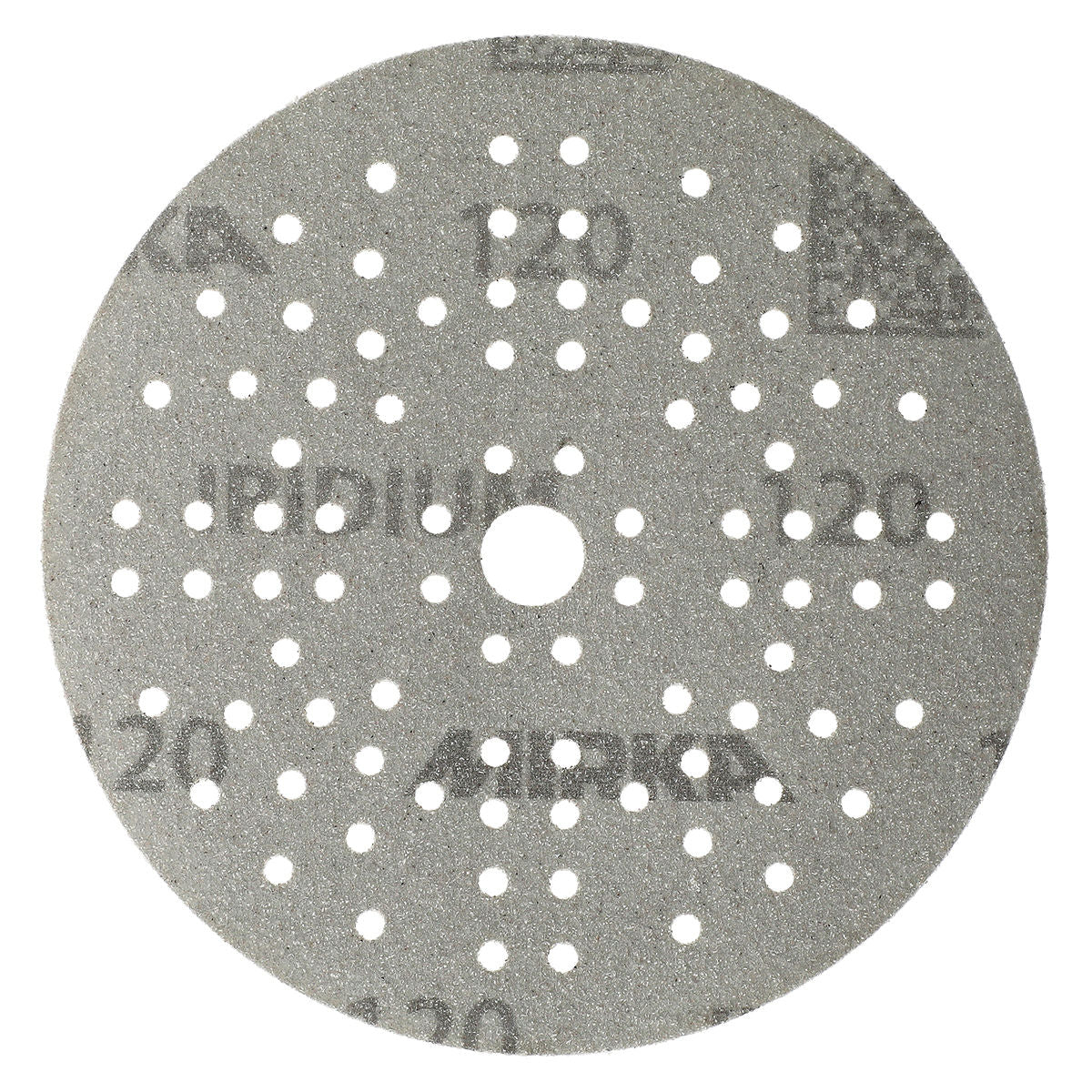 Mirka IRIDIUM 5 in Grip 89H 120, 50 Discs/Box