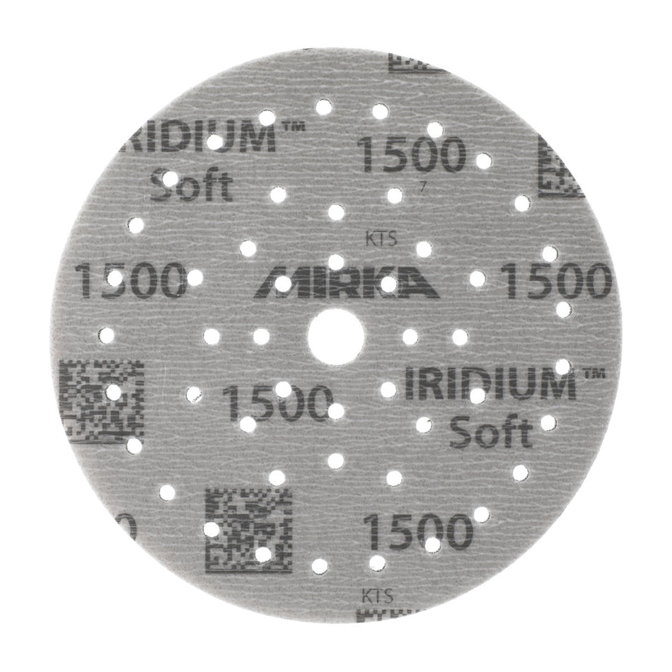Mirka IRIDIUM SOFT 6 in Grip Multifit 1000, 20 Discs/Box