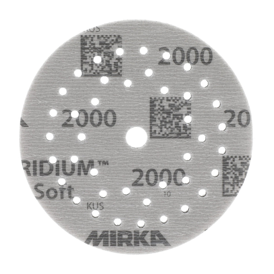 Mirka IRIDIUM SOFT 5 in Grip Multifit 1000, 20 Discs/Box