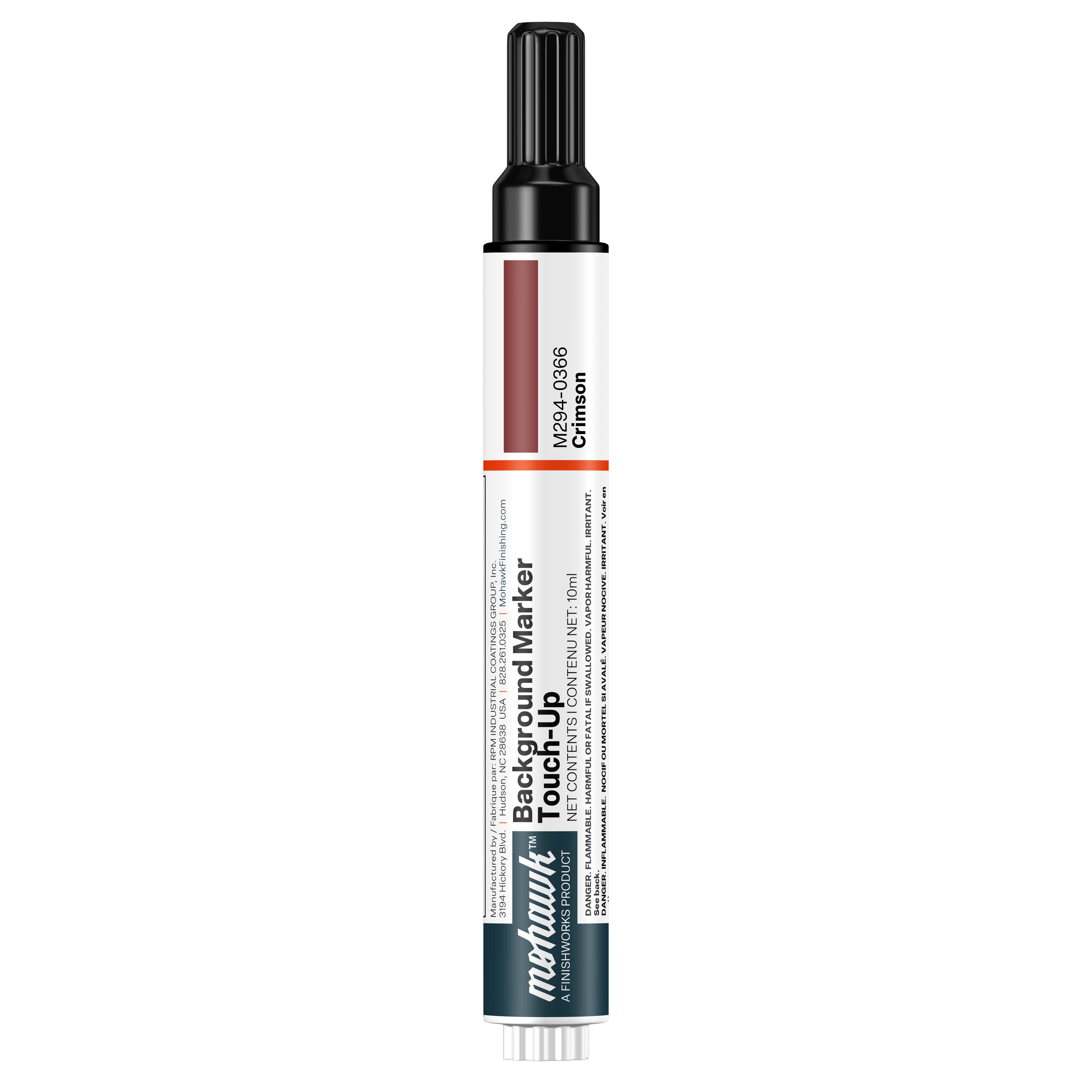 Mohawk Crimson background marker touch-up pen for wood finish repair