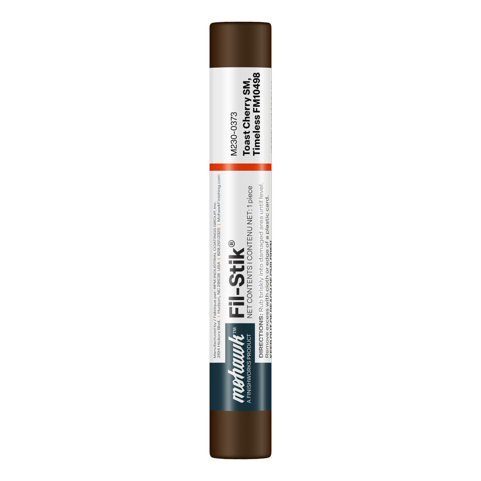 Mohawk Toast Cherry SM Fil-Stik wax putty stick for wood scratch repair