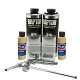 U-Pol Raptor Shoreline Beige Bedliner Kit with Spray Gun