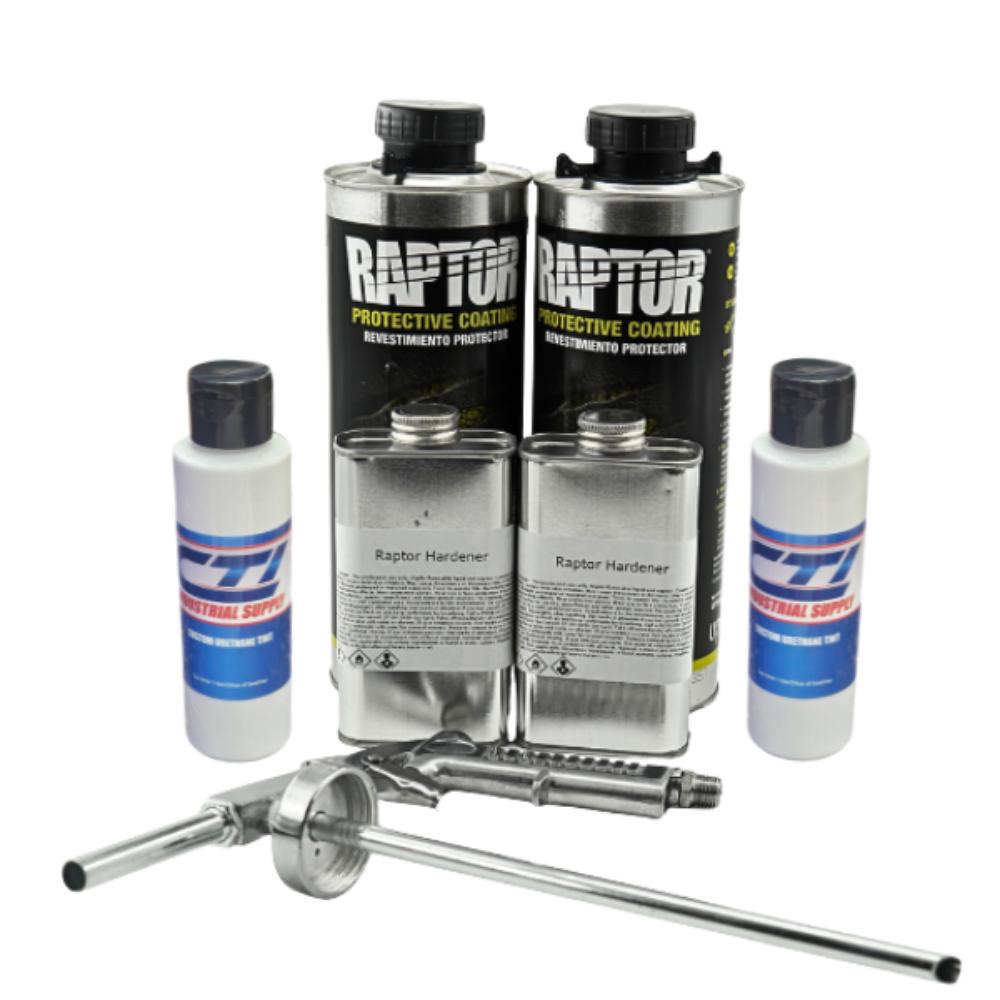 U-Pol Raptor Bright White Bedliner Kit with Spray Gun – CTI