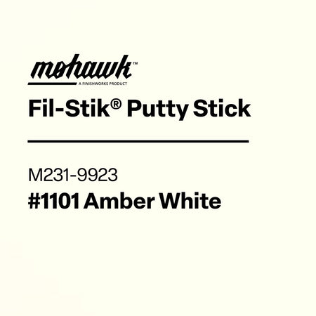 Mohawk M231-9923 Amber White furniture scratch and nick touch-up stick