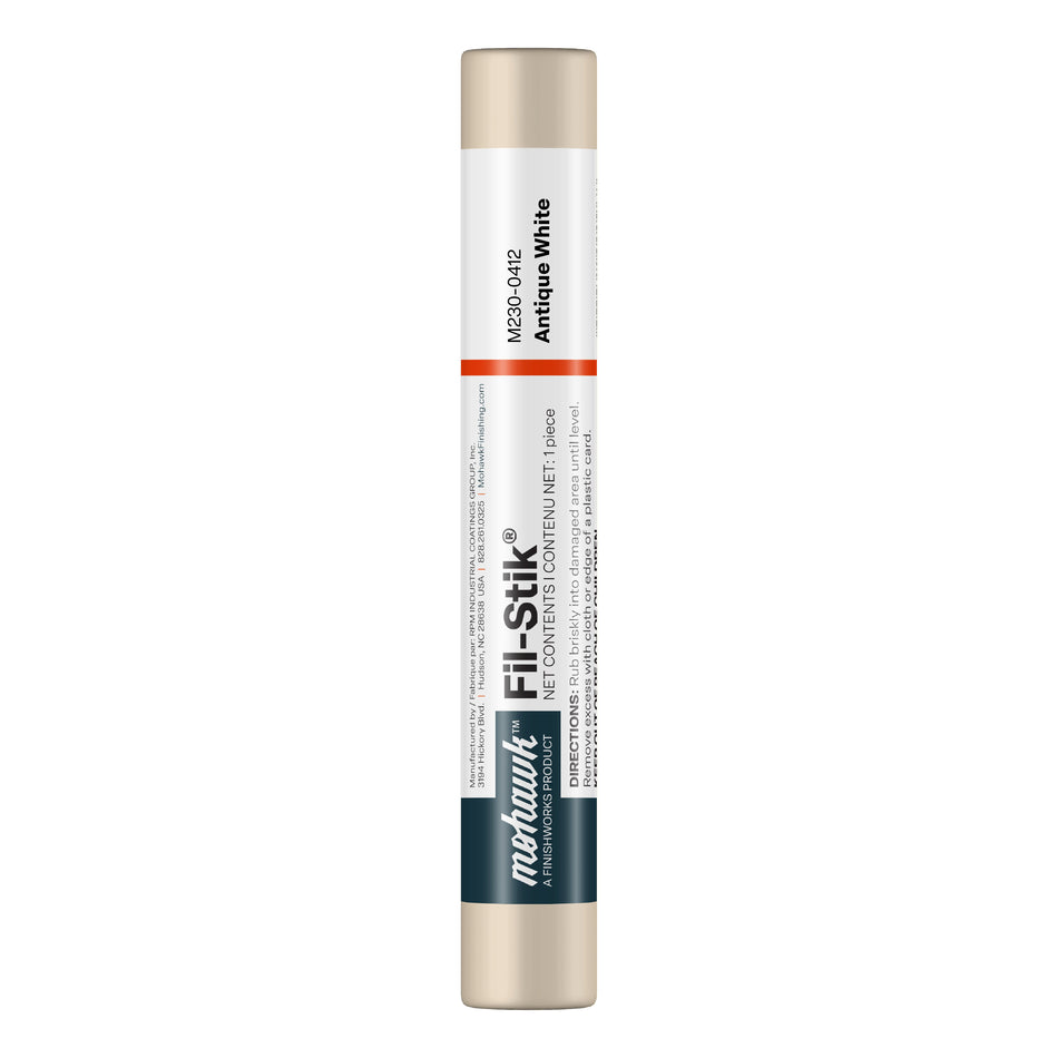 Mohawk Antique White Fil-Stik wax putty stick for wood repair