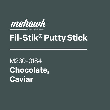 Mohawk M230-0184 Chocolate Caviar furniture scratch and nick touch-up stick