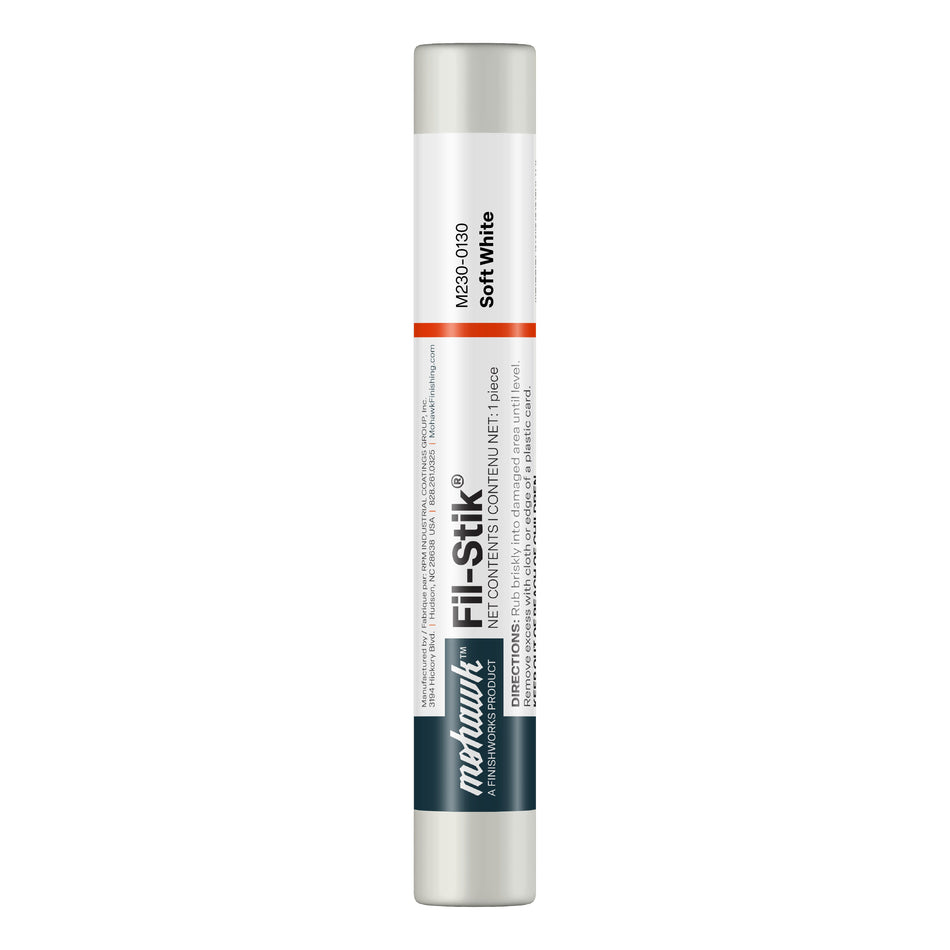 Mohawk Soft White Fil-Stik wax putty stick for wood scratch repair