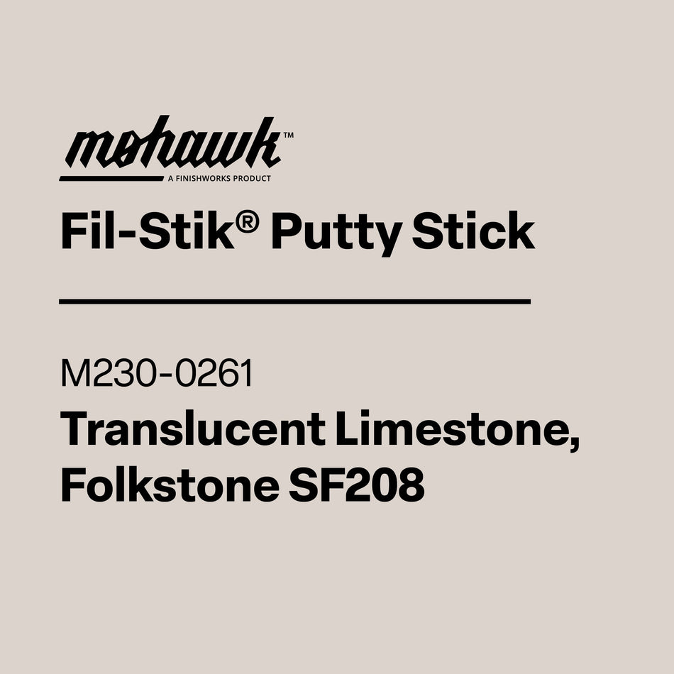Mohawk M230-0261 Translucent Limestone furniture touch-up filler stick