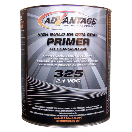 325 high build 2K direct to metal primer gray 2.1 VOC epoxy acrylic