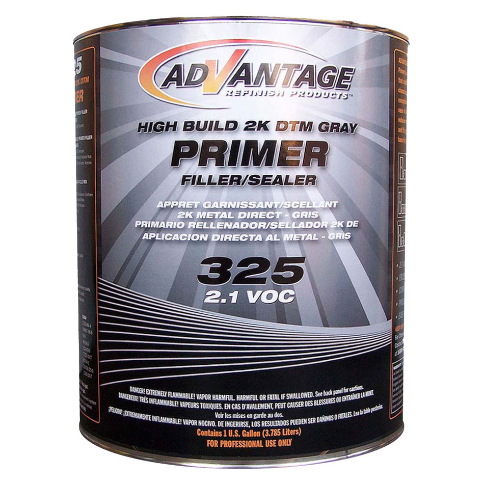 325 high build 2K direct to metal primer gray 2.1 VOC epoxy acrylic