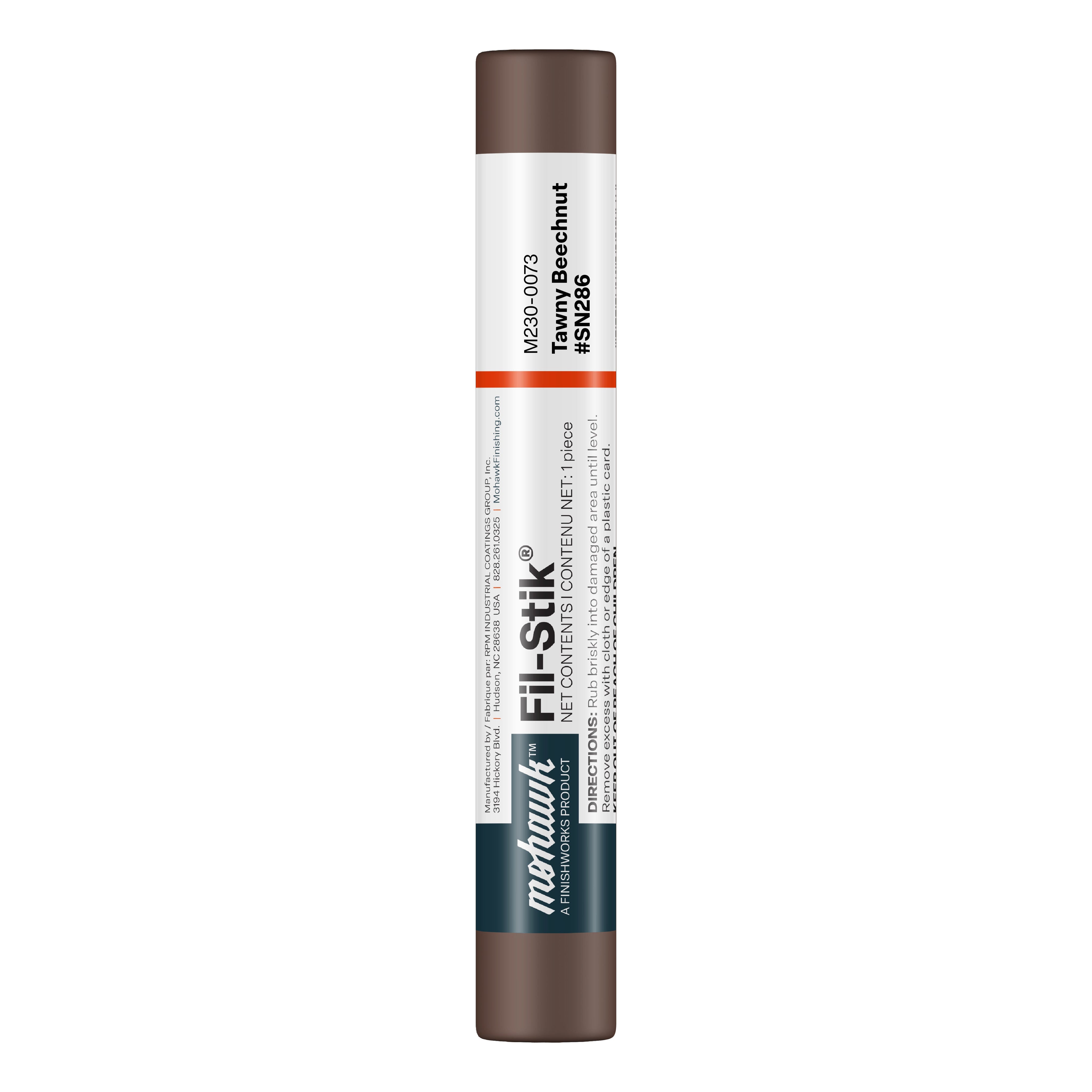 Mohawk Tawny Beechnut SN286 Fil-Stik wax putty stick for wood repair