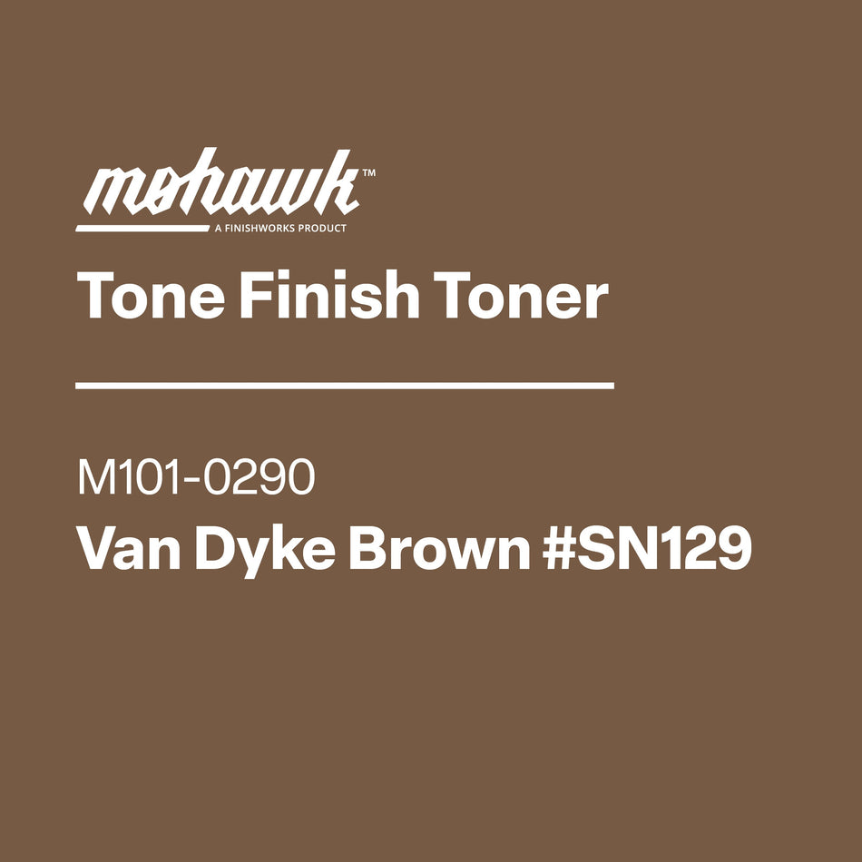 Mohawk Tone Finish Toner Van Dyke Brown #Sn129