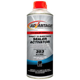 Advantage sealer activator can on a white background