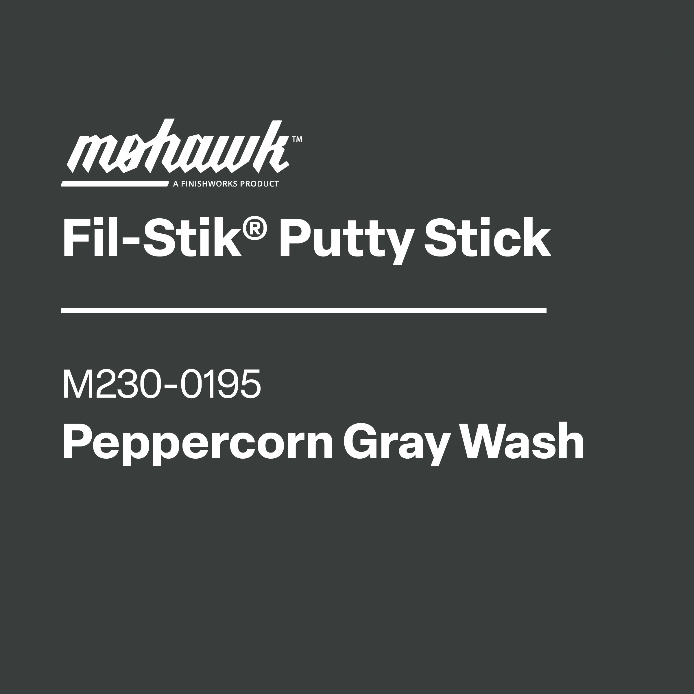 Mohawk Fil-Stik Peppercorn Gray Putty Stick