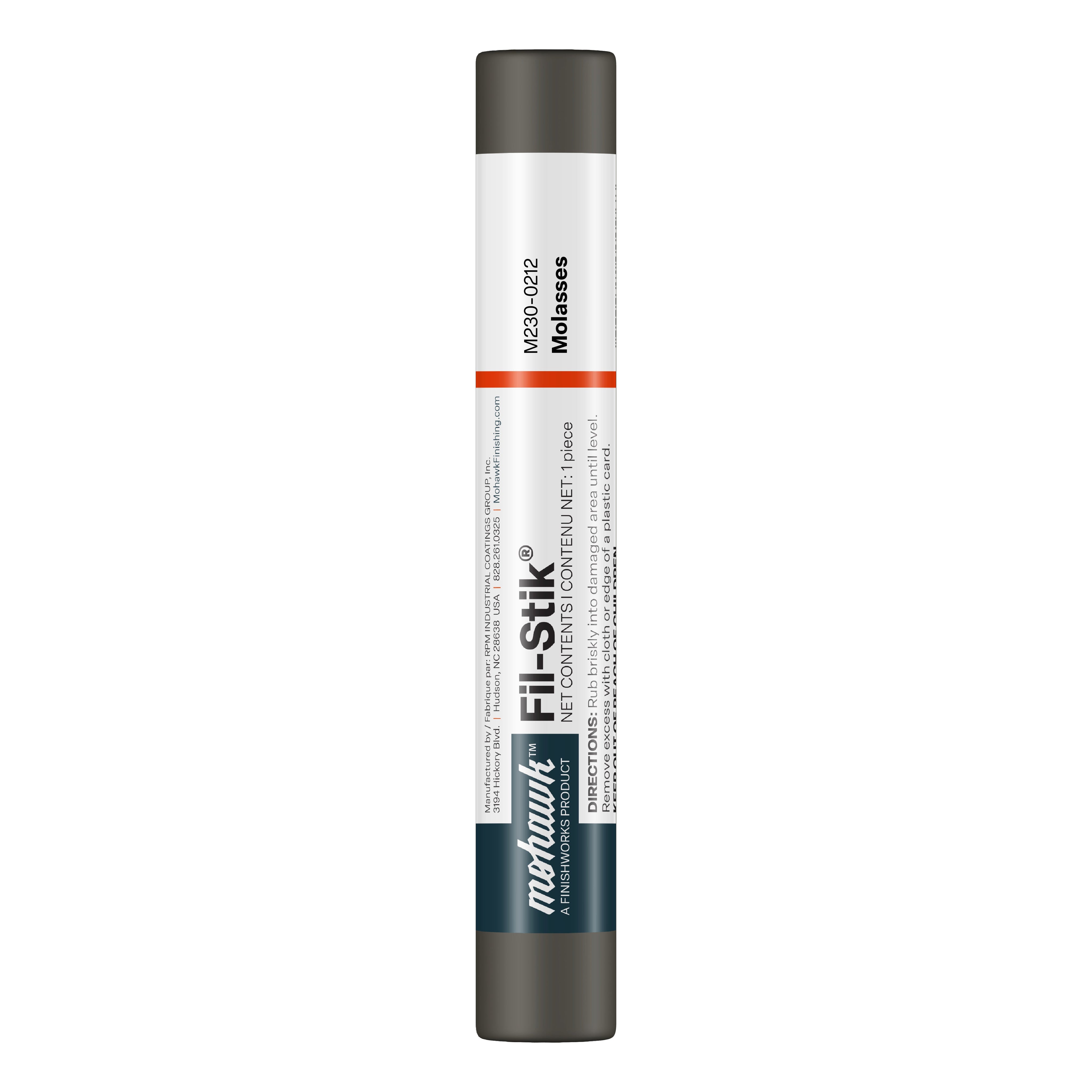 Mohawk Molasses Fil-Stik wax putty stick for wood repair